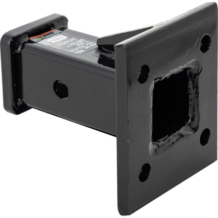 Buyers Products 1804055 2" Bolt-On Receiver Tube, 20,000 Lbs MGTW, 2,000 MVL, Corrosion Resistant Black Powder Coat Finish, Receiver Hitch Accessories