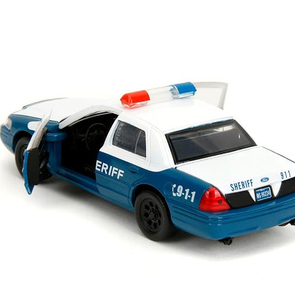 Jada The Walking Dead 1:32 Rick Grimes Ford Crown Victoria Die-Cast Car, Toys for Teens and Adults