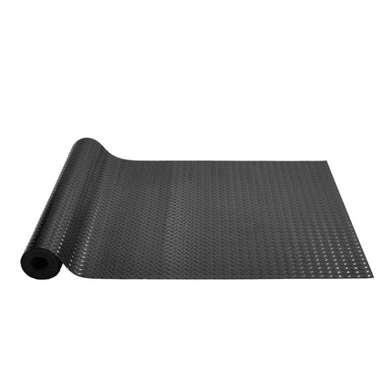 VEVOR Garage Floor Mat, 204.72 x 43.31 inch PVC Ga