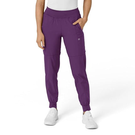 WonderWink Women's Comfort Waist Cargo Jogger Scru