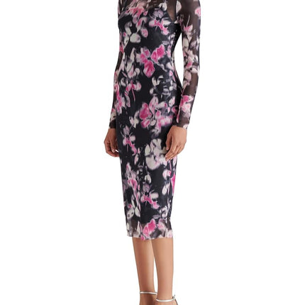 Steve Madden Apparel Women's Pennie Dress, Black, M