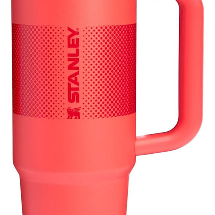 Stanley Quencher Pro Tour Flipstraw Tumbler 30 oz Hot Coral Fade (BOX)
