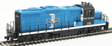 Walthers, Inc. Standard DC Boston & Maine #1754 Train, Blue/Black/White