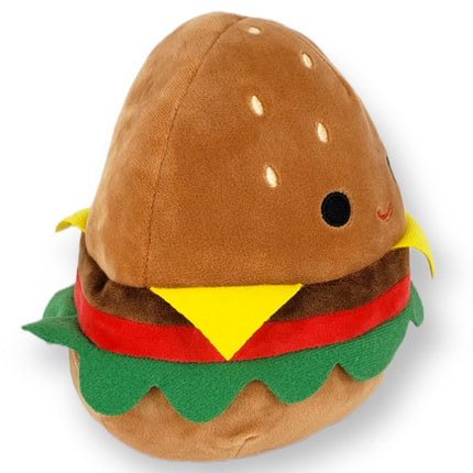Squishmallows KellyToys - 8 Inch (20cm) - Carl The Cheeseburger - Super Soft Plush Toy Animal Pillow