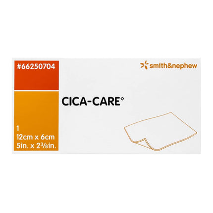 Smith & Nephew Cica-Care 6 x 12 cm Scar Treatment Wound Dressing, 1 Count, Non-Sterile, Non-Adherent, 0.042 grams