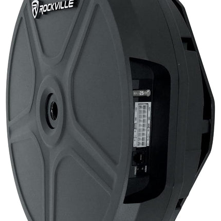 Rockville RockGhost V2 Powered 11" 800w Car Subwoofer Fits Inside Spare Tire