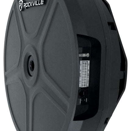 Rockville RockGhost V2 Powered 11" 800w Car Subwoofer Fits Inside Spare Tire