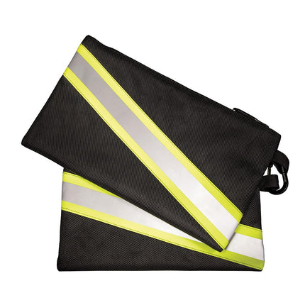 Klein Tools High Visibility Zipper Bags, 2-Pack