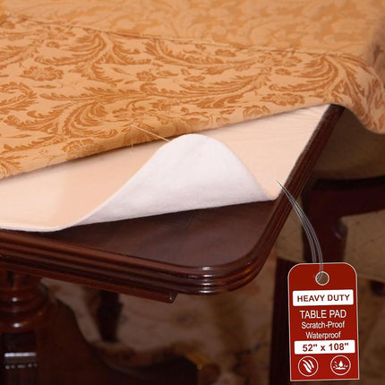 Violet Linen Deluxe Cushioned Heavy Duty Table Pad