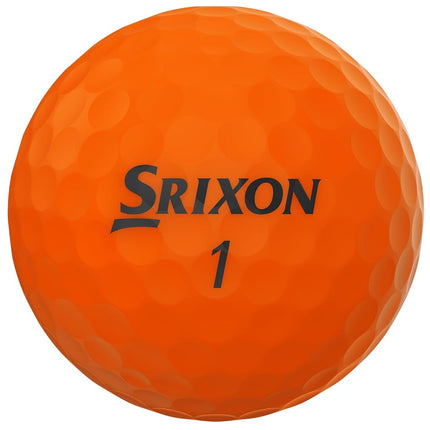 Srixon SOFT FEEL BRITE, High visibility, ultra-soft feel golf balls, Orange