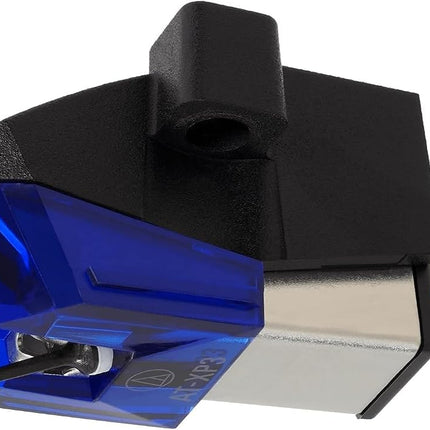 Audio-Technica AT-XP3/H Cartridge Mounted with AT-HS6BK Headshell Blue