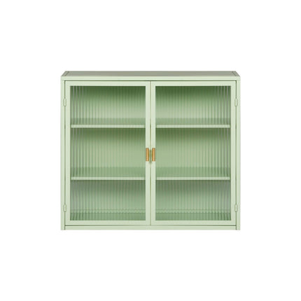 SPOFLYINN Removable Wooden Wall Cabinet Double Win