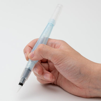 Pincel de agua Pentel (punta plana/mediana) [FRH-MH] (importación de Japón)