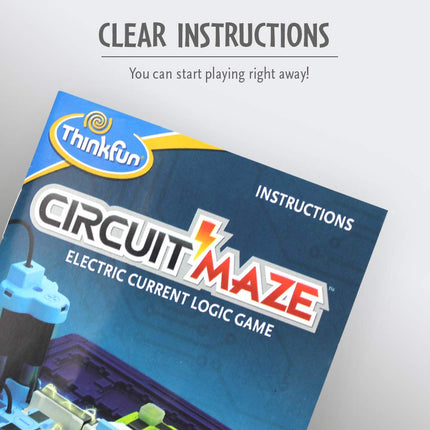 Thinkfun Circuit Maze - Jeu de logique courant électrique