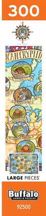 Buffalo Games - Adventure Destination - Cryptids of North America - 300 Large Piece Jigsaw Puzzle for Adults - Challenging Puzzle Perfect for Game Nights