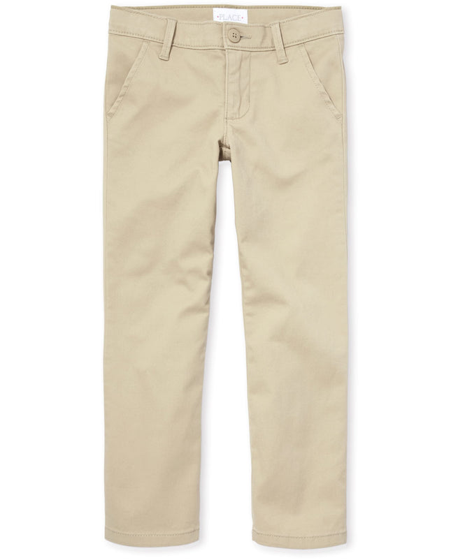 The Children's Place Big Girls' Skinny Pants, Sand