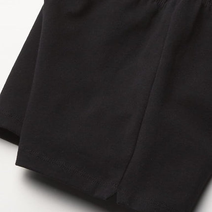 The Children's Place Lot de 2 shorts à volants pour bébé et petite fille, noir, 2T