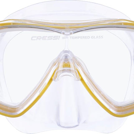 Cressi Ondina & Top Jr, Clear/Yellow