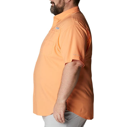 Columbia Men's PFG Tamiami II Short Sleeve Shirt, Sorbet, X-Small