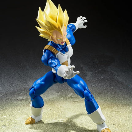 TAMASHII NATIONS BANDAI DRAGON BALL Z - Super Sayan Vegeta - Figurine S.H. Figuarts 14cm