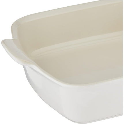 Emile Henry Made In France HR Modern Classics Square Baking Dish 8 x 8" / 2 Qt, White