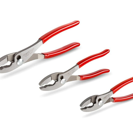 TEKTON Slip Joint Pliers Set, 3-Piece (6-1/2, 8, 10 in.) | PGA10103
