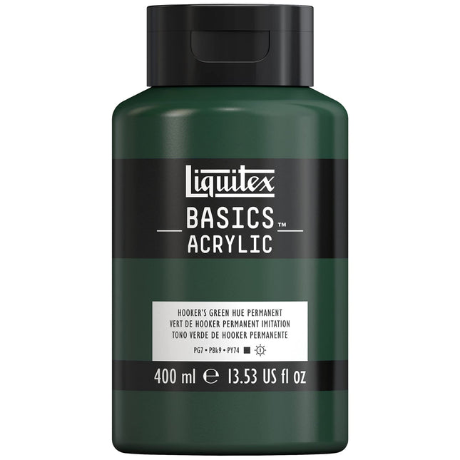 Liquitex Basics Acrylic Paint, 400ml (13.5-oz) Bot