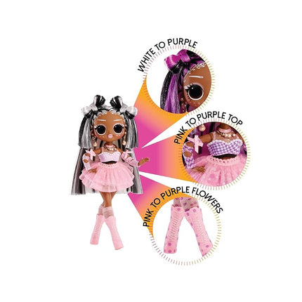 L.O.L. Surprise! OMG Sunshine Makeover Fashion Doll - SWITCHES - Includes Colour Changing Features, Multiple Surprises, and Fabulous Accessories - for Kids Ages 4+