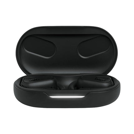 JBL SoundGear Sense - True Wireless Open-Ear Headphones, JBL OpenSound Technology, Splash and dust Resistant, 4 mics for Crisp, Clear Calls, Up to 24 Hours of Battery Life, Plus Speed Charge (Black)