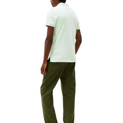 Tommy Hilfiger Men's 1985 Slim Short Sleeve Polo, Opal Green Small