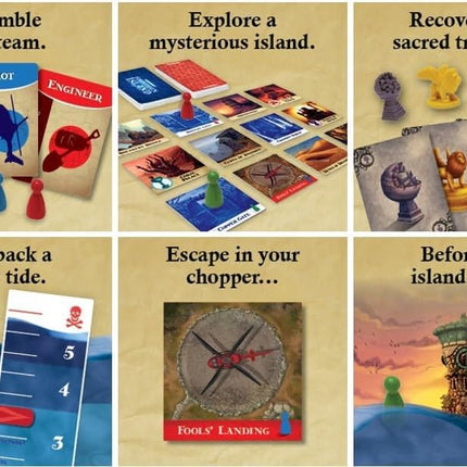 GameWright GW 317 Forbidden Island Game