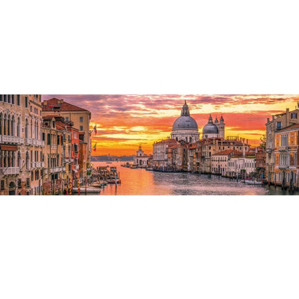 Clementoni - 39426 - Collection Panorama Puzzle for Adults and Children- The Grand Canal - Venice - 1000 Pieces