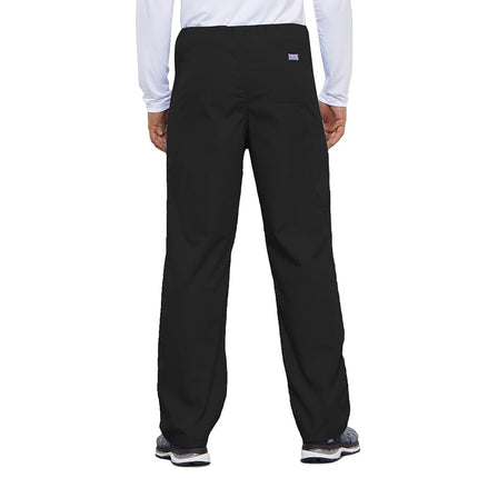 Cherokee Workwear Scrubs Unisex Cargo Pant, Black, Small