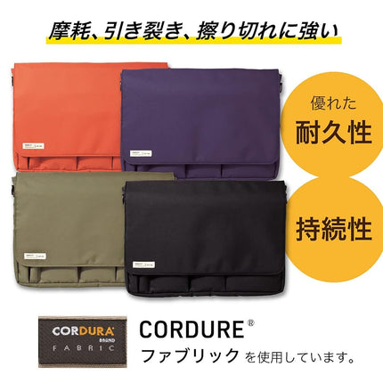 LIHIT LAB Carrying Pouch (Laptop Sleeve), 9.4 x 13.4 Inches, Orange (A7577-4)