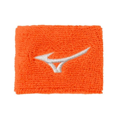 Mizuno 2" Wristband G2, Orange, ONE SIZE FITS ALL (ONE)