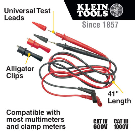 Replacement Test Lead Set, Right Angle Klein Tools 69410