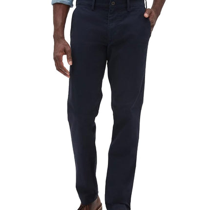 GAP Men's V-Essential Khaki Straight Fit, New Clas
