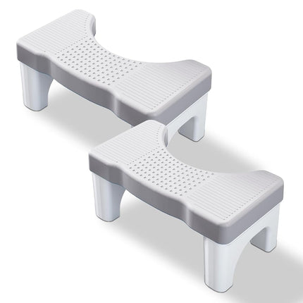 Kzeirm Toilet Potty Stool for Adults, 7" Heavy Dut