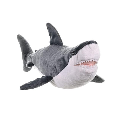 Wild Republic Great White Shark Plush Stuffed Animal Toy, Gifts for Kids, Cuddlekins 20 Inches