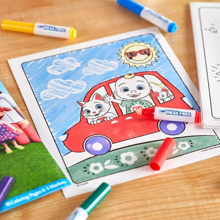 Crayola Color Wonder, Cocomelon Coloring Pages & Mess Free Markers