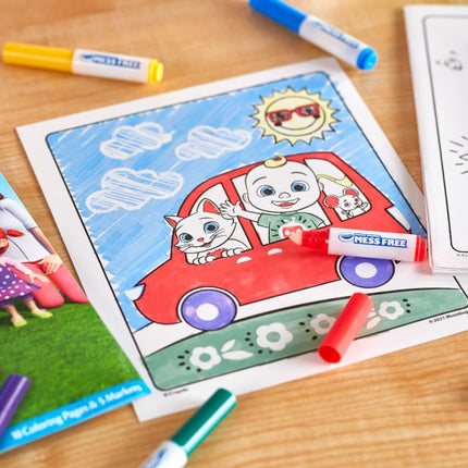 Crayola Color Wonder, Cocomelon Coloring Pages & Mess Free Markers