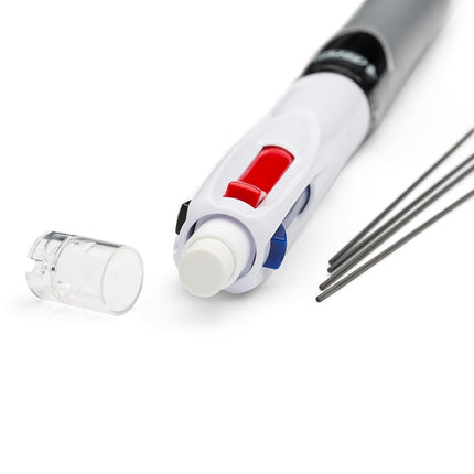 Bic 4-Color 3+1 Ballpoint Pen and Pencil, Medium Point (1.0 mm), 0.7mm Lead, Assorted Inks, 1-Count