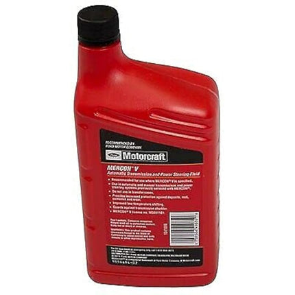 Genuine Ford XT-5-QMC MERCON-V Automatic Transmission and Power Steering Fluid - 16 oz.