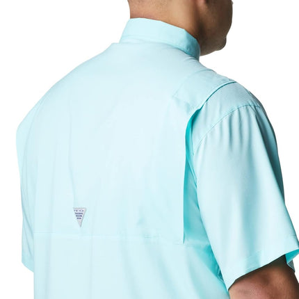Columbia Sportswear Tamiami II Short Sleeve Shirt, Medium, Gulf Stream