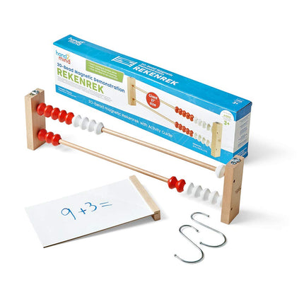 20-Bead Rekenrek Magnetic Demonstration