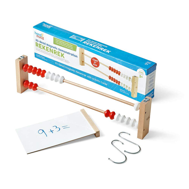 20-Bead Rekenrek Magnetic Demonstration