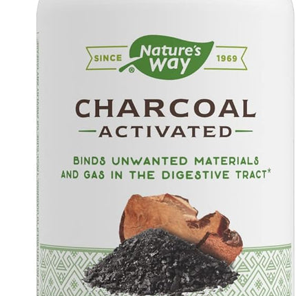 Nature's Way - Activated Charcoal 280 mg. - 360 Capsules