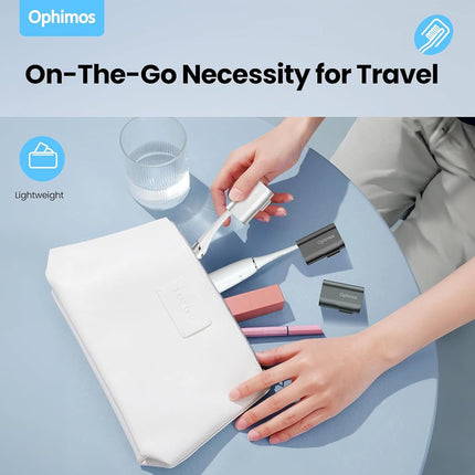 Ophimos Aluminum Toothbrush Cover Caps for Family, Travel Toothbrush Covers