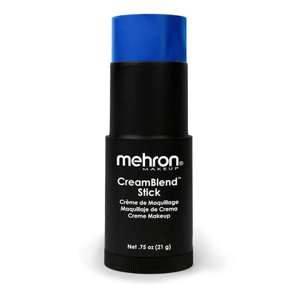 Mehron Makeup CreamBlend Stick, BLUE - .2220ml