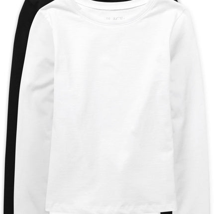 The Children's Place, Black/White 2-Pack, M